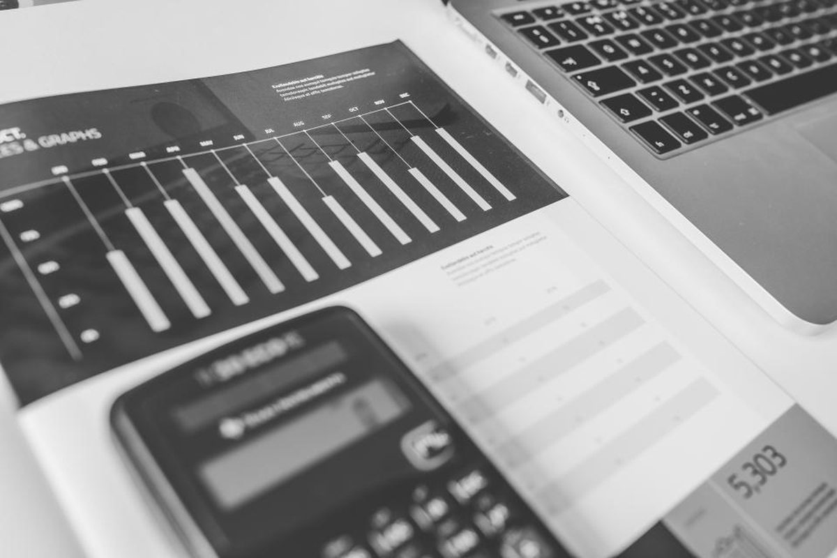 Printed financial statements and performance charts