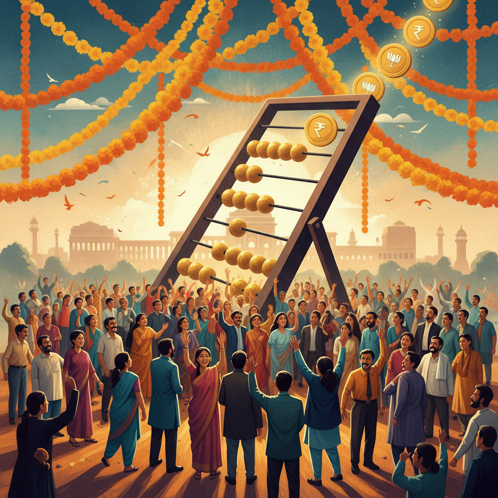 Illustration symbolising bonus calculation changes for central government employees under 8th Pay Commission